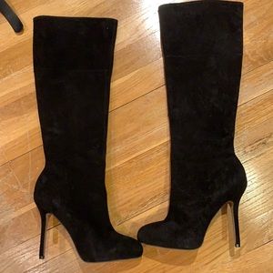 Sam Edelman Black Suede Boots *NEVER WORN*